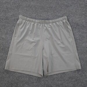Free Fly Shorts Mens 2XL Gray Breeze Short 8" Performance Running Gym Training
